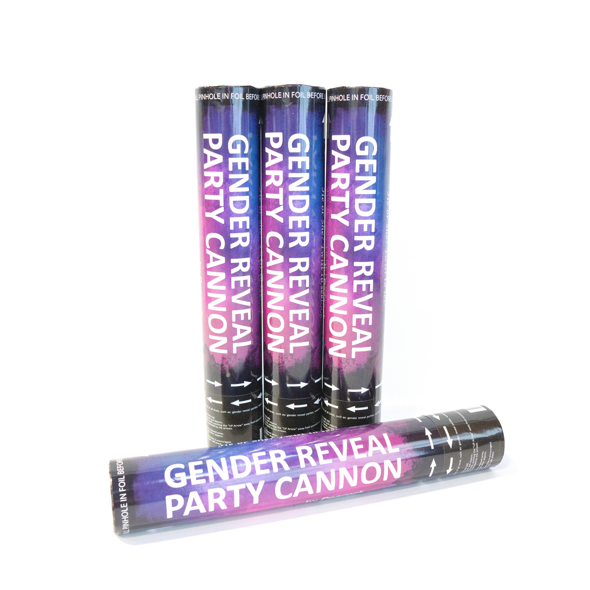 24 Gender Reveal Party Cannon - Powder and Confetti