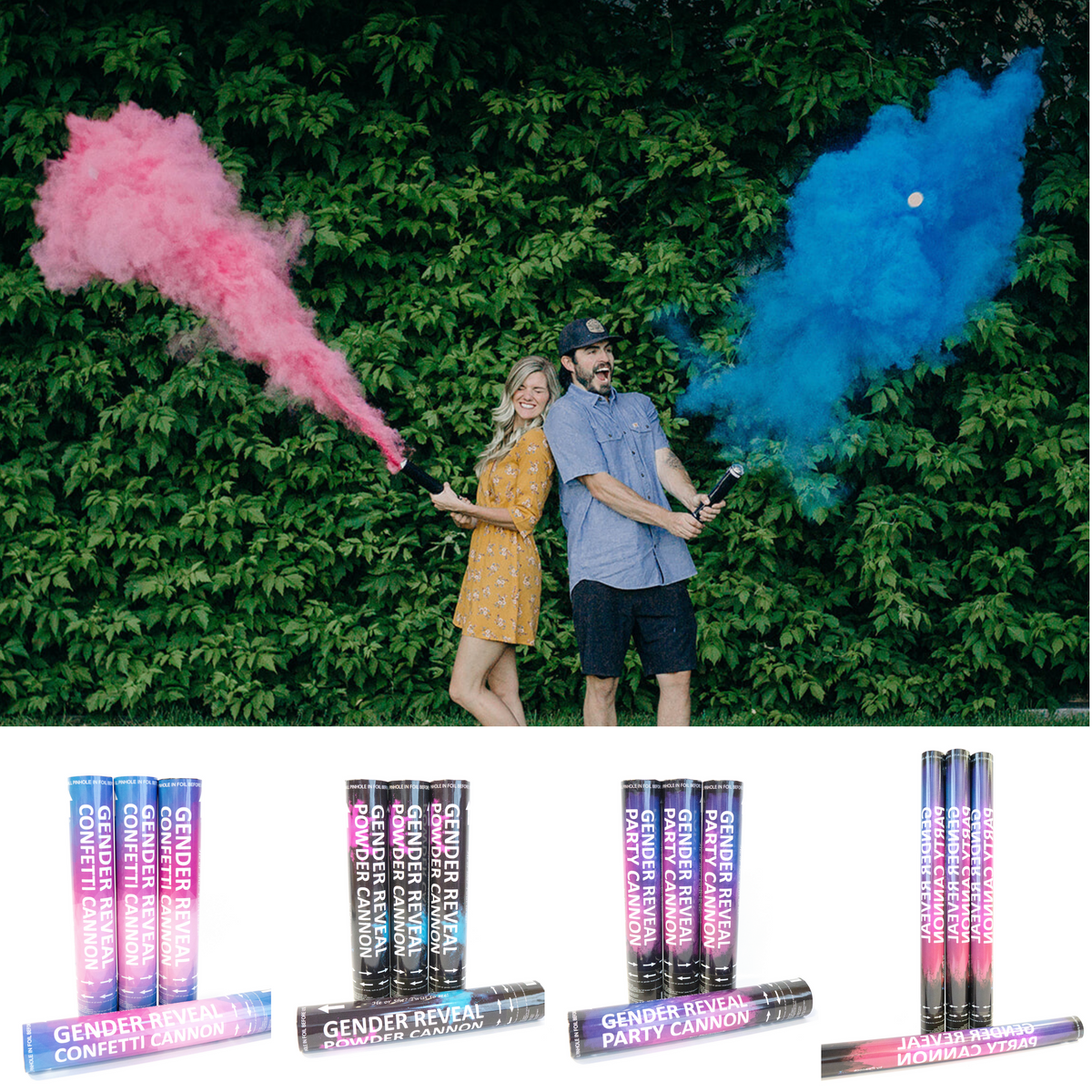 Powder & Confetti Cannons – Peacock Sparklers