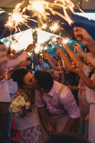 Planning The Perfect Sparkler Grand Exit