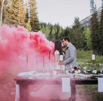 Pink Smoke Stick for Wedding Photography